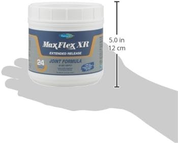 Farnam MaxFlex XR Extended Release Joint Supplement for Horses, Provides a continuous supply of joint health ingredients for 24 hours, 0.9375 pound, 30 Day Supply