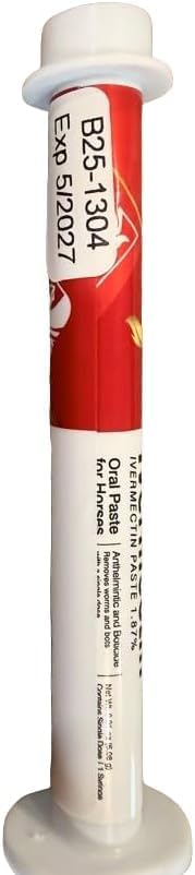 Ivermectin for Horses & Sheep 1.87% Concentration, 6cc, 7 Pack