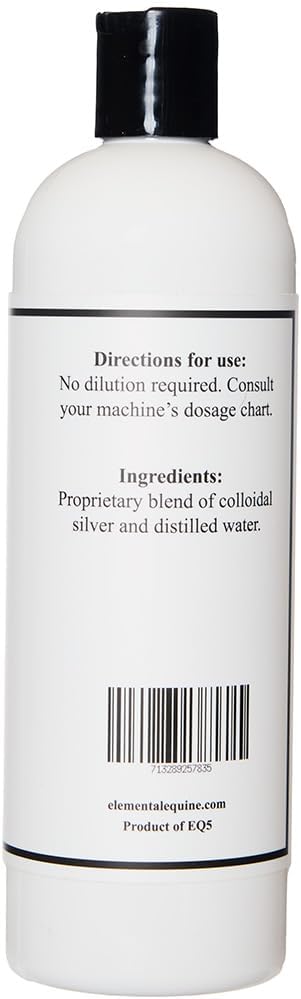 Elemental Equine Colloidal Silver Nebulizer Solution 16oz for Horses