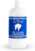 Limpiador y Refrescante de Bocados Ultra Horse Mantiene los Bocados de Caballo Limpios y Frescos | Elimina la Saliva Seca y Desinfecta | Garantiza un Brillo Listo para la Pista de Exhibición | Agradable Sabor a Menta | Hecho en EE. UU., 32 oz