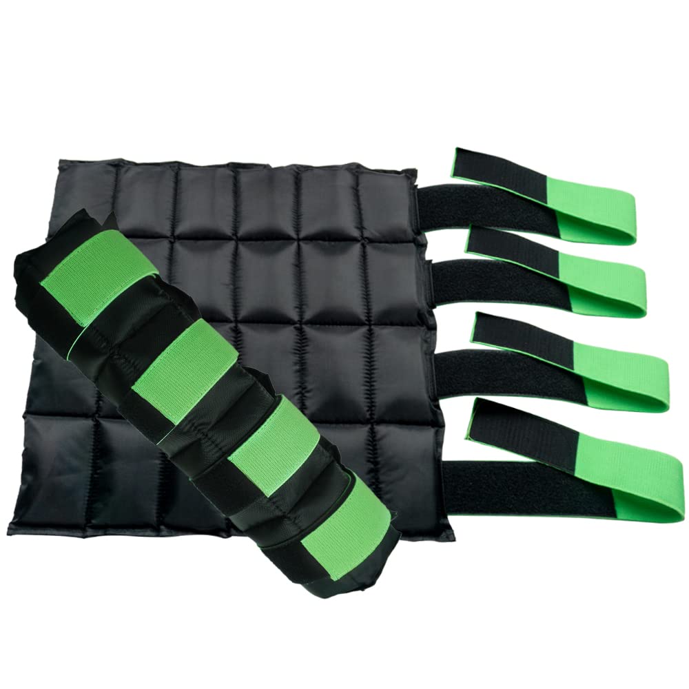 Horse Ice Boots 2-Pack - Reusable Gel Cold Therapy Pack for Swelling & Pain Relief, Cooling Wraps for Hock, Knee, Ankle, Hoof, Adjustable Fit for Horses, Ponies, Drafts, Durable, Leak-Resistant (Blue)