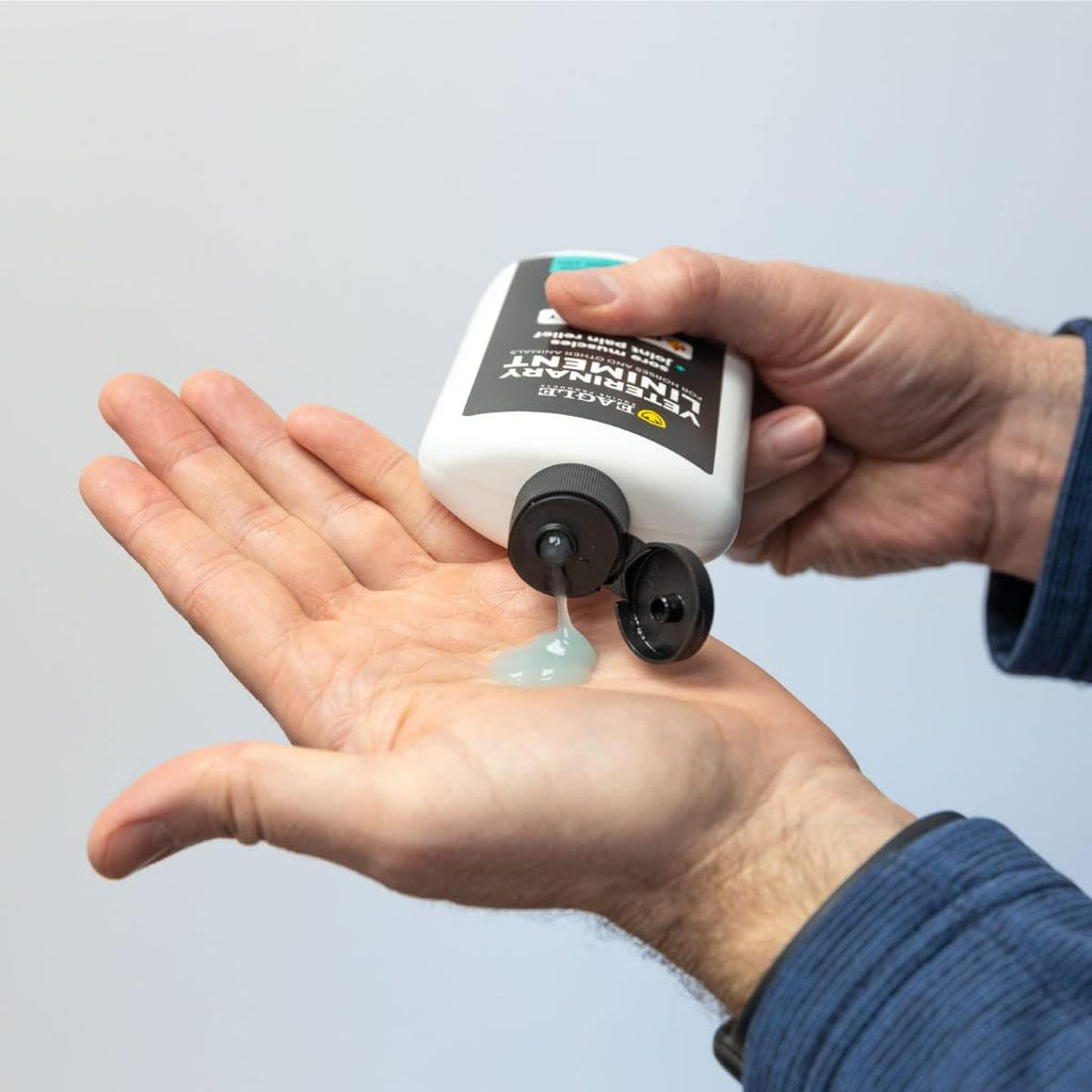 Gel Linimento Veterinario para Caballos | Bálsamo para Músculos Adoloridos | Calor Suavizante, Hecho con Ingredientes a Base de Plantas | Fórmula Nueva y Mejorada