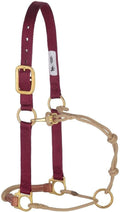 Weaver Leather Horseman's Halter Burgundy