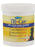 Tratamiento de triple acción para heridas Farnam | Para caballos, ponis y perros | 14 oz