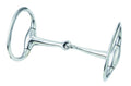 Weaver LeatherBocado Tom Thumb, embocadura con rodillo de 5", acero inoxidable