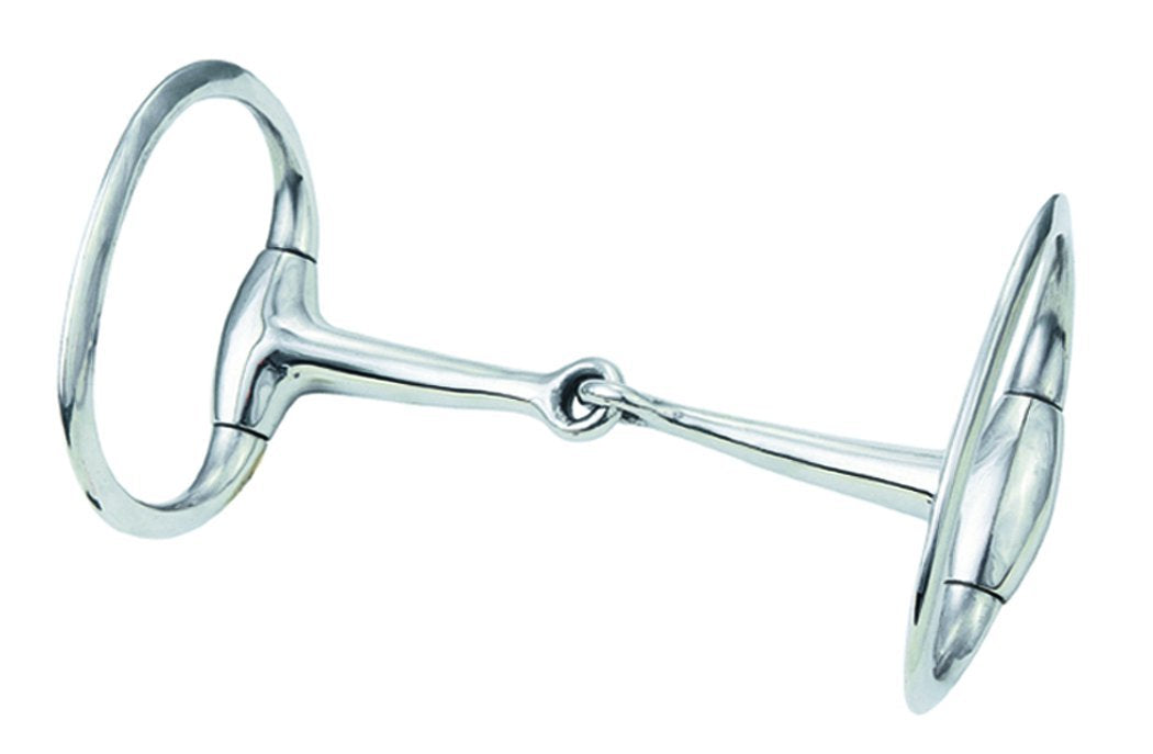 Weaver LeatherTom Thumb Bit, 5" Roller Mouth, Stainless Steel