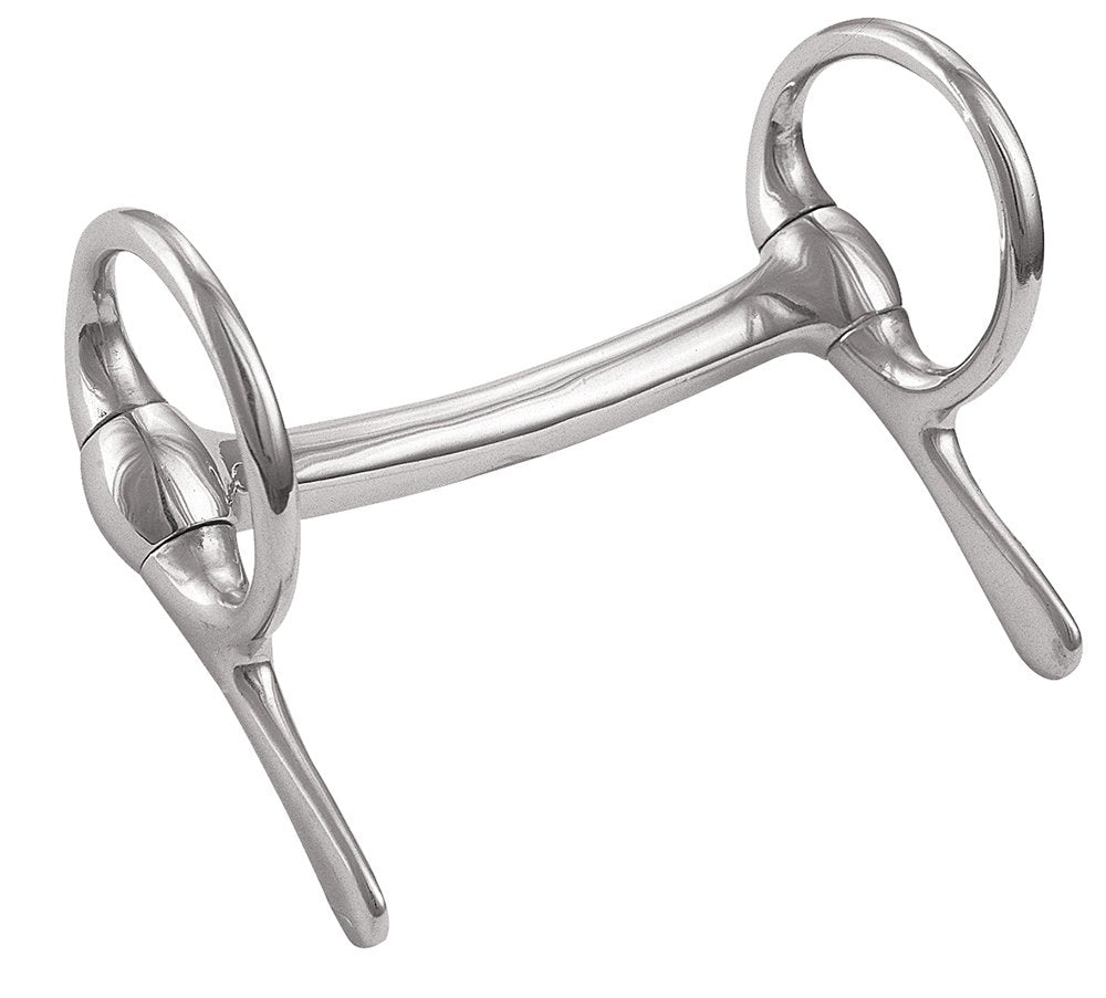 Weaver LeatherTom Thumb Bit, 5" Roller Mouth, Stainless Steel