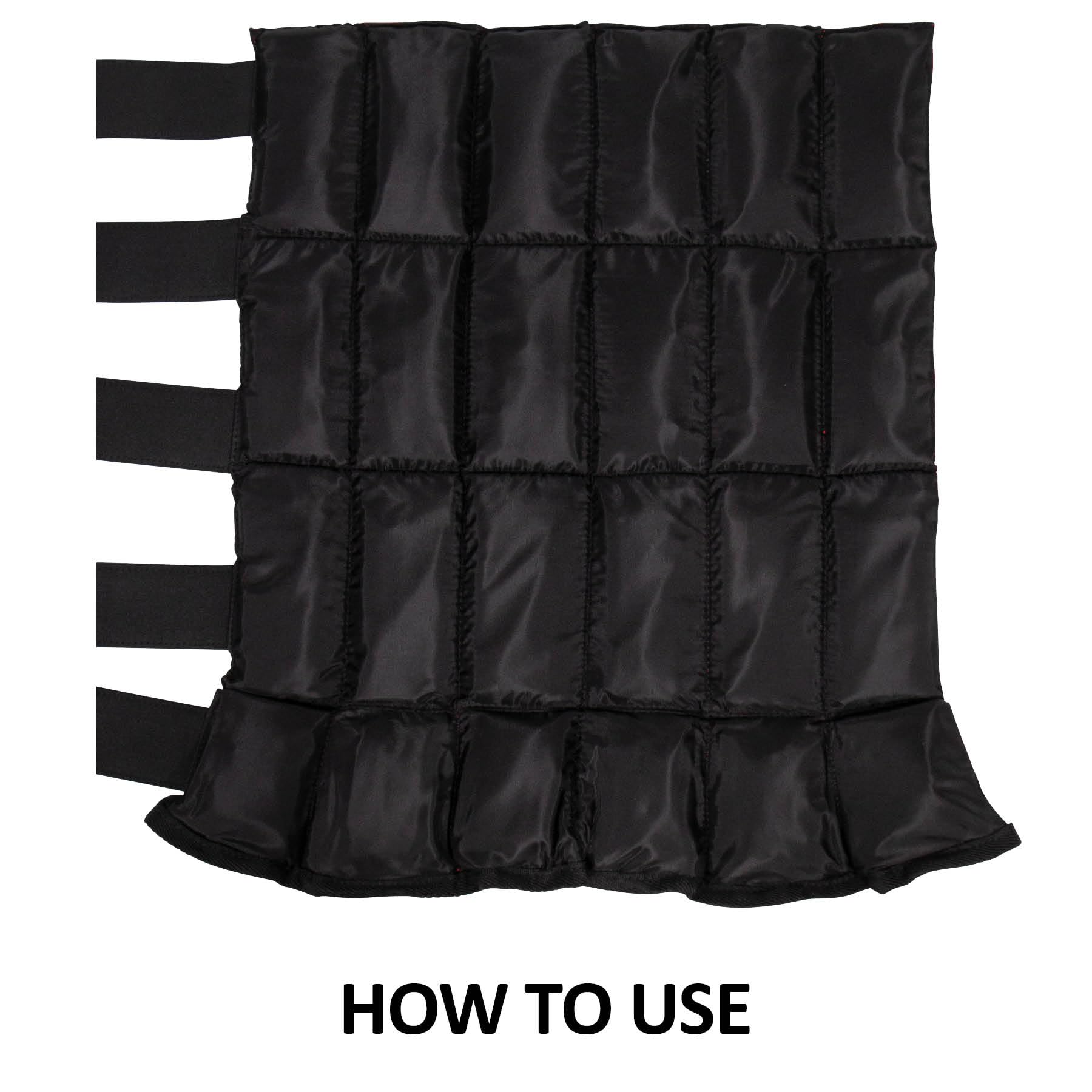 Dura-Tech Cooling Gel Wrap for Horses | Instant Cold Therapy | Fits Ponies, Horses, and Drafts | Durable 420-Denier Outer | Flexible and Comfortable Fit | Size 16" x20"