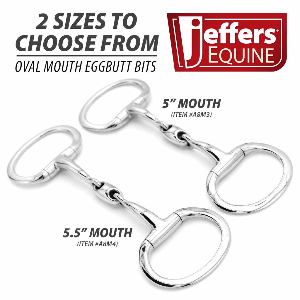 Bocados para caballo Jeffers Equine, equipo de entrenamiento duradero para caballos, equipo de equitación western, accesorios ecuestres