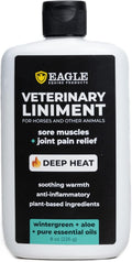 Gel Linimento Veterinario para Caballos | Bálsamo para Músculos Adoloridos | Calor Suavizante, Hecho con Ingredientes a Base de Plantas | Fórmula Nueva y Mejorada