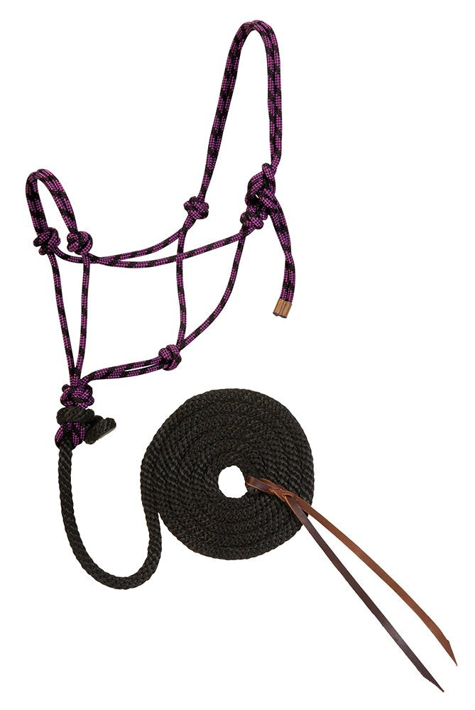 Weaver Leather Diamond Braid Rope Halter and Lead