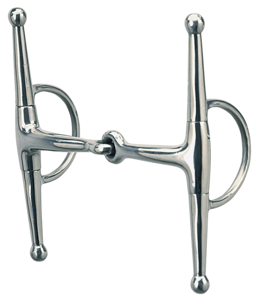 Weaver LeatherTom Thumb Bit, 5" Roller Mouth, Stainless Steel