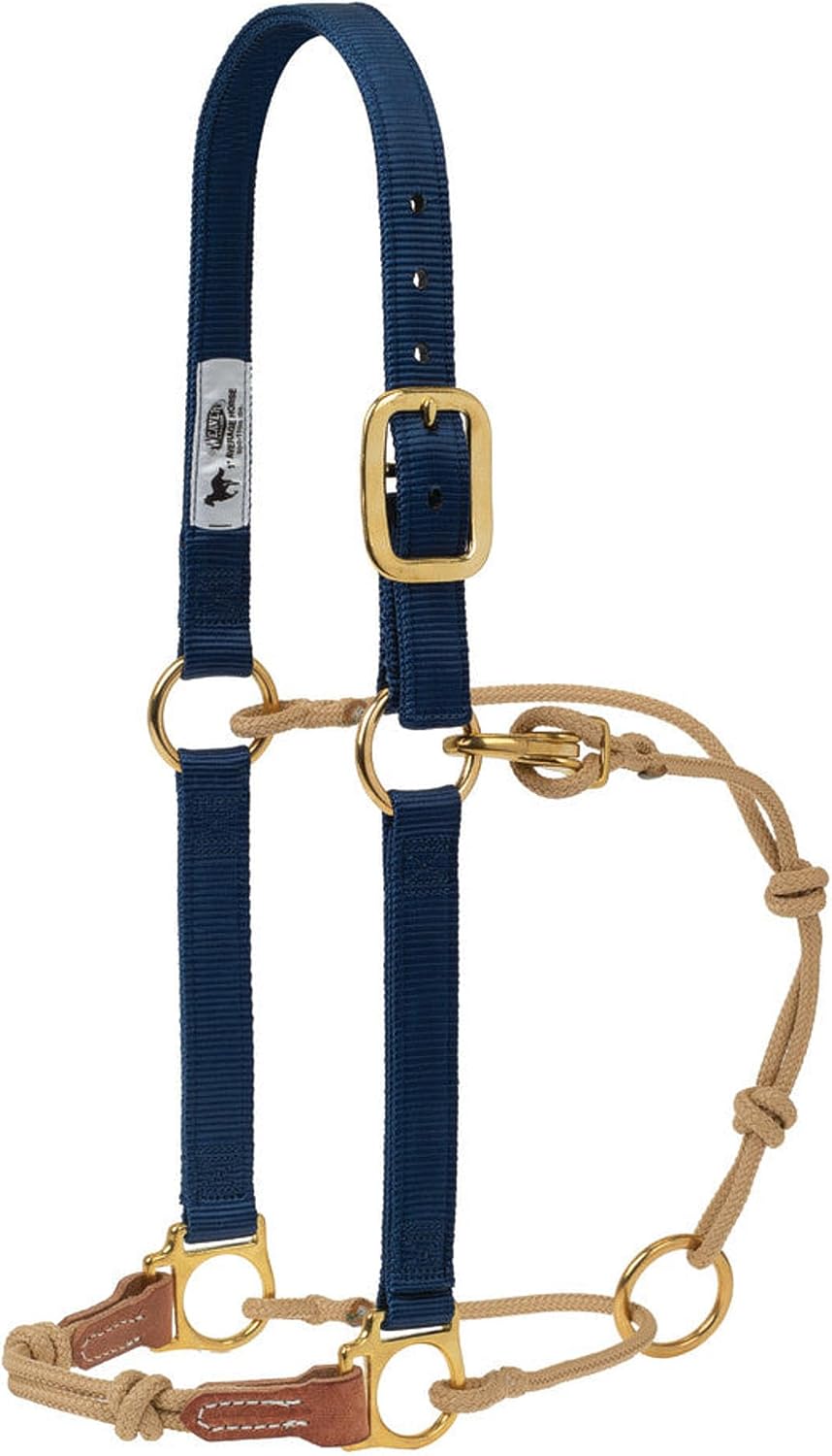 Weaver Leather Horseman's Halter Burgundy