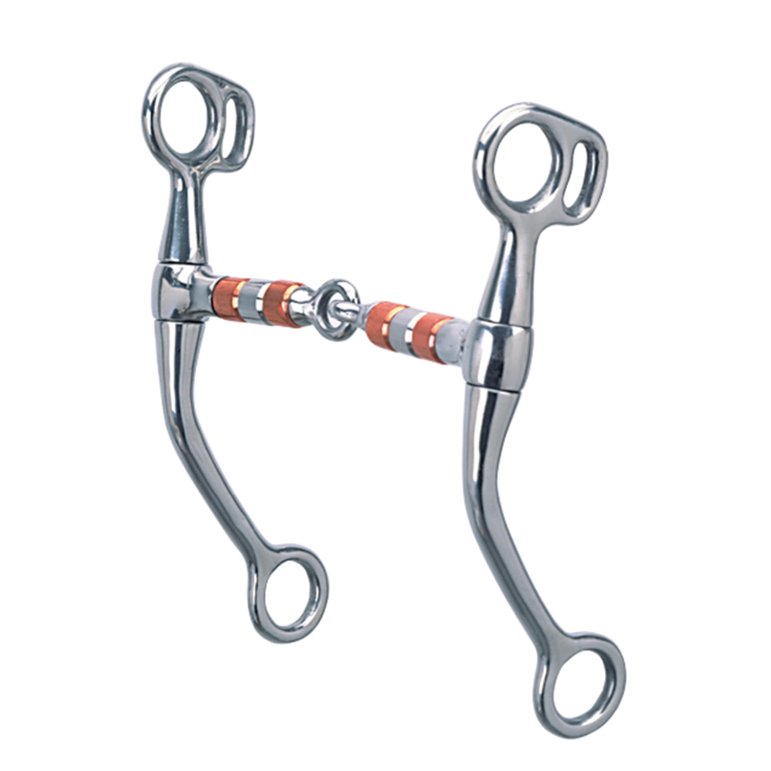 Weaver LeatherTom Thumb Bit, 5" Roller Mouth, Stainless Steel