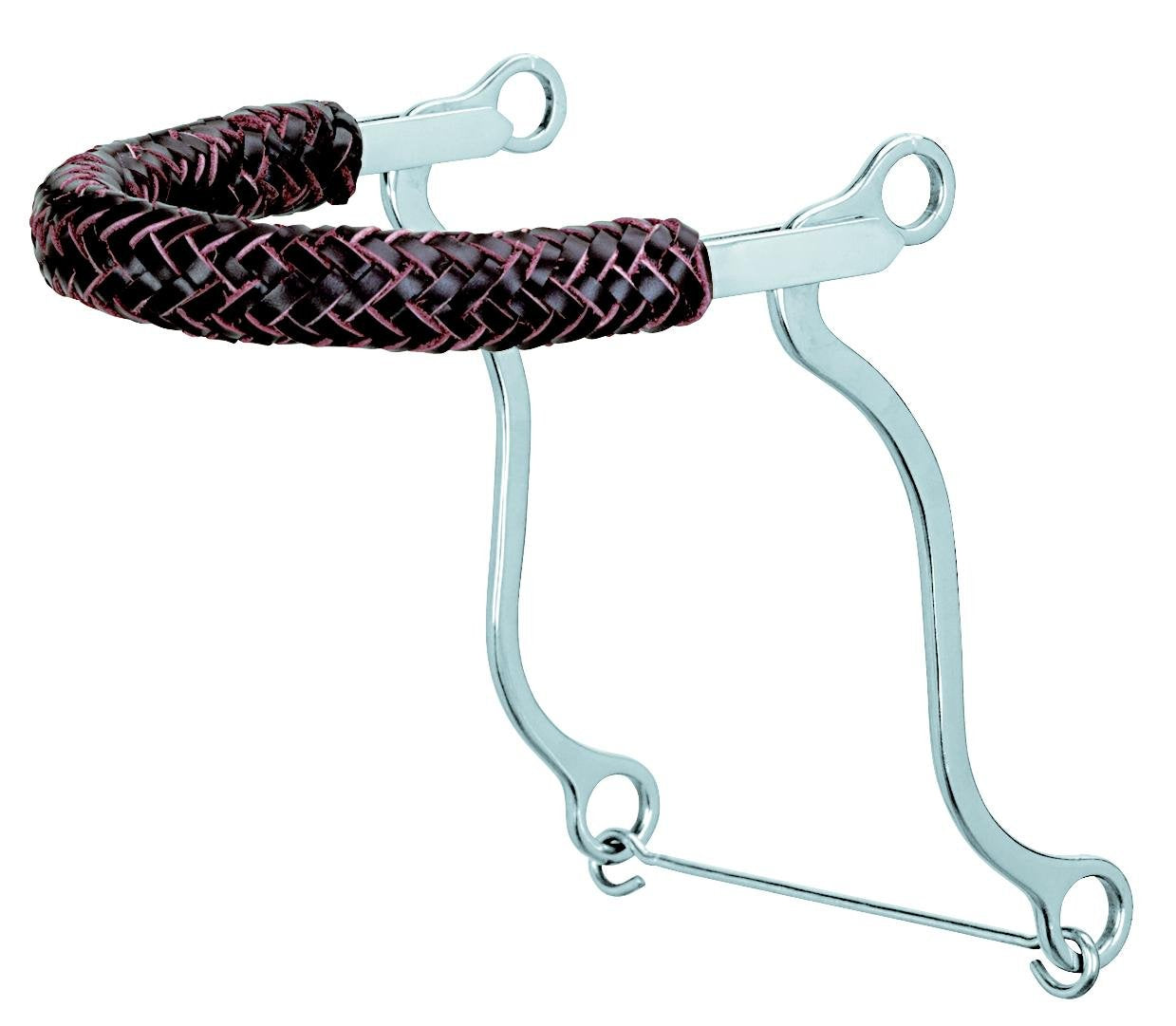 Weaver LeatherTom Thumb Bit, 5" Roller Mouth, Stainless Steel