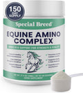 150-Day Supply Horse Amino Acid Supplement - Equine Amino Complex for Muscle, Topline & Recovery Support - Supports Strength, Tissue Repair & Vitality - Daily Horse Supplement Powder
