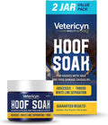 Vetericyn Hoof Soak para cascos con daños en la suela y la ranilla causados por abscesos, separación de la línea blanca y candidiasis. 30 gramos, paquete de 2