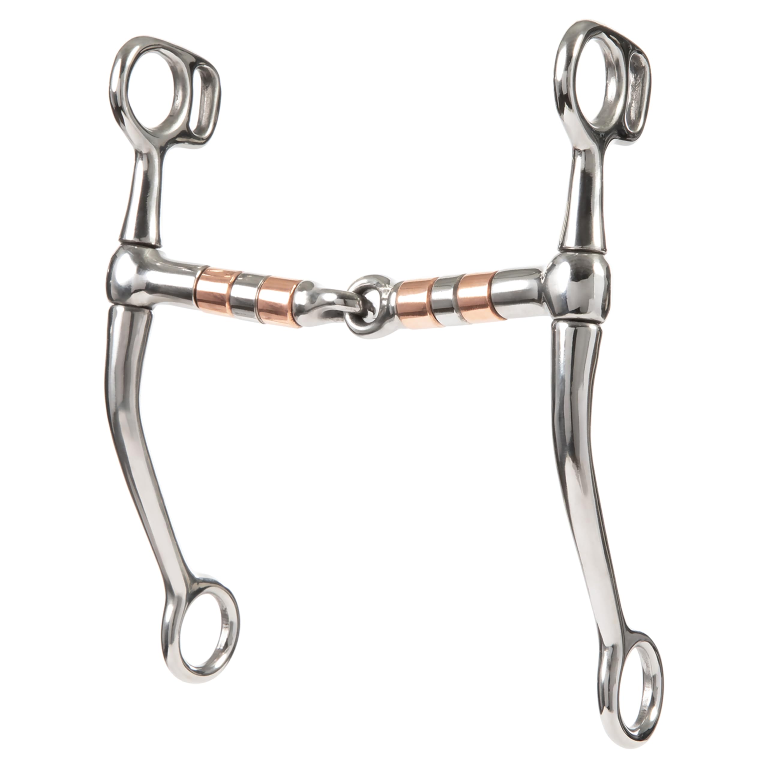 Weaver LeatherBocado Tom Thumb, embocadura con rodillo de 5", acero inoxidable