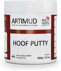 Artimud - Tratamiento para Hongos en el Casco de Caballos 10 oz (300g) | Arcilla de Eucalipto para Cascos de Caballos | Protección para Ranillas y Suelas Equinas | Productos Red Horse | Barro Natural para Cascos | No Cáustico | Para Todos los Équidos