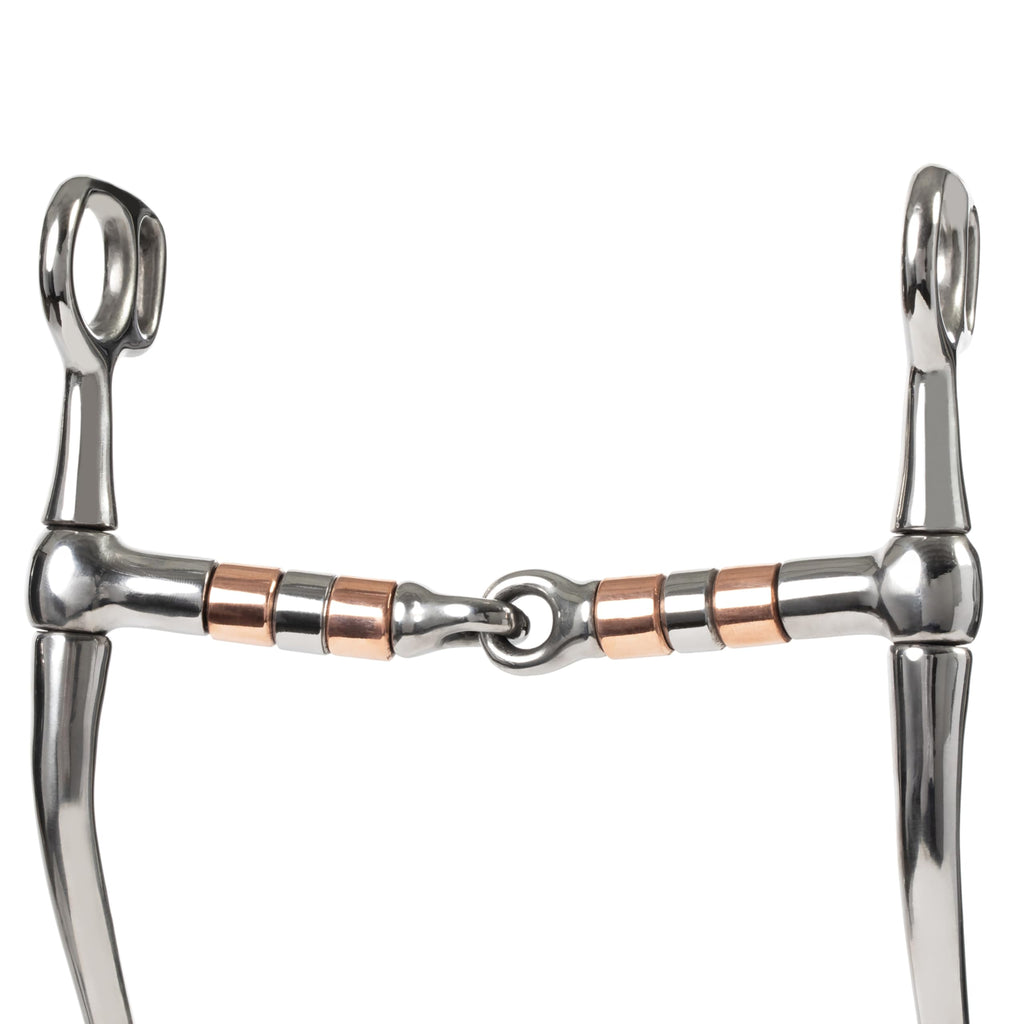 Weaver LeatherBocado Tom Thumb, embocadura con rodillo de 5", acero inoxidable