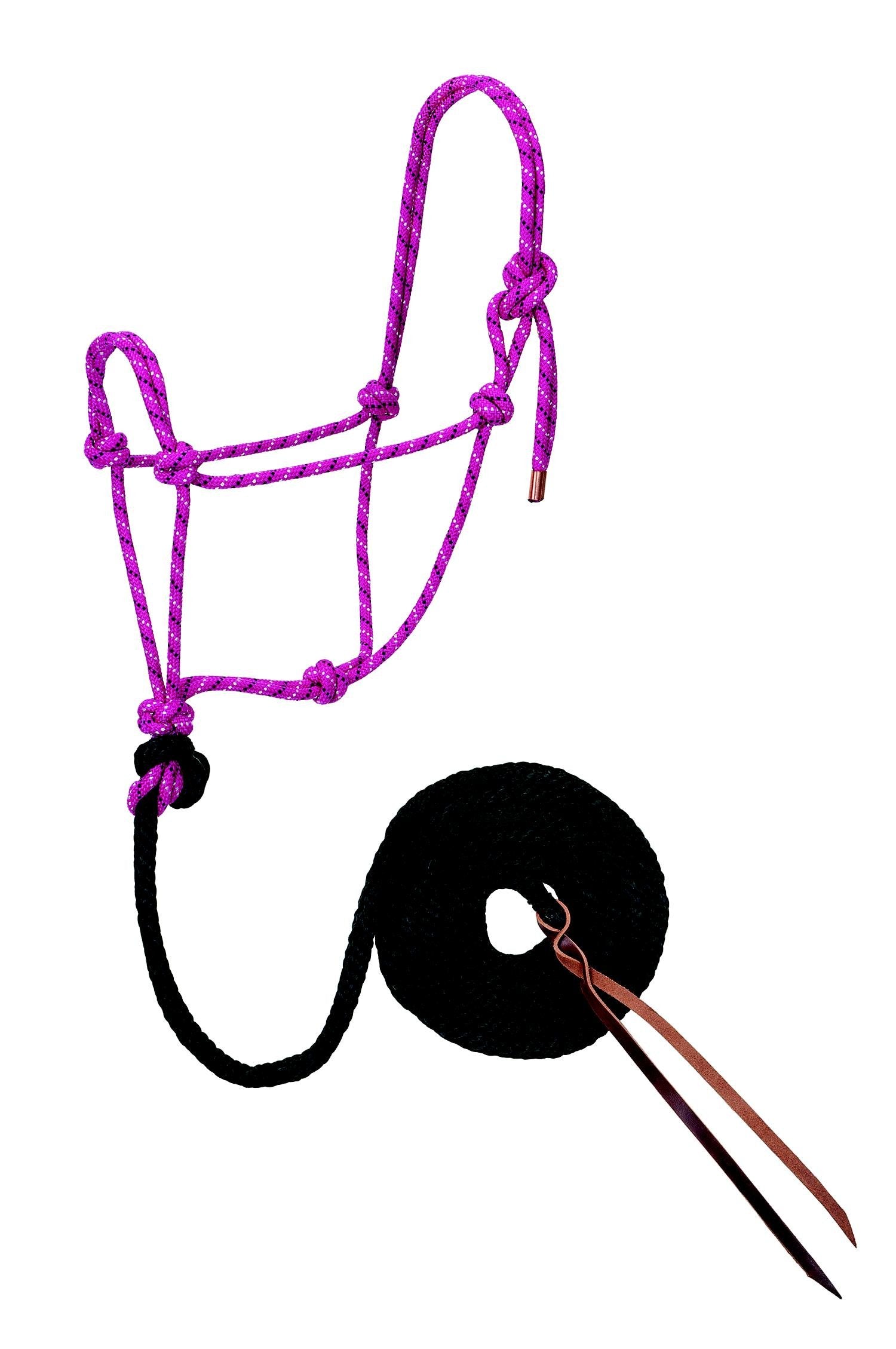 Weaver Leather Diamond Braid Rope Halter and Lead