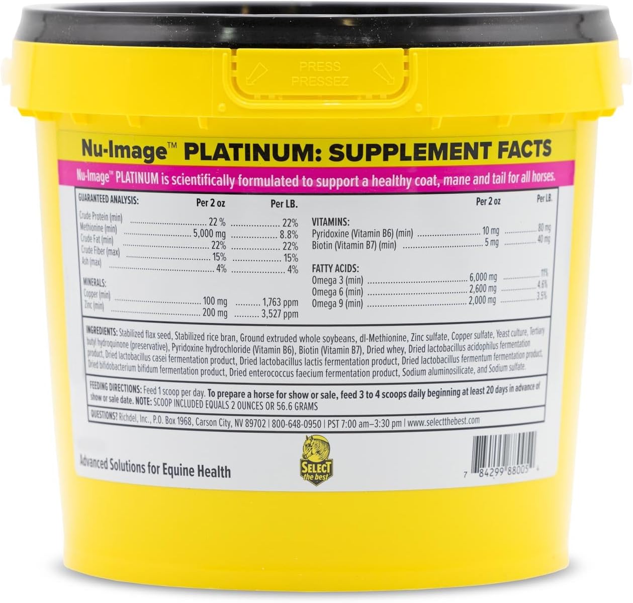 Select The Best Platinum Nu-Image 5LB