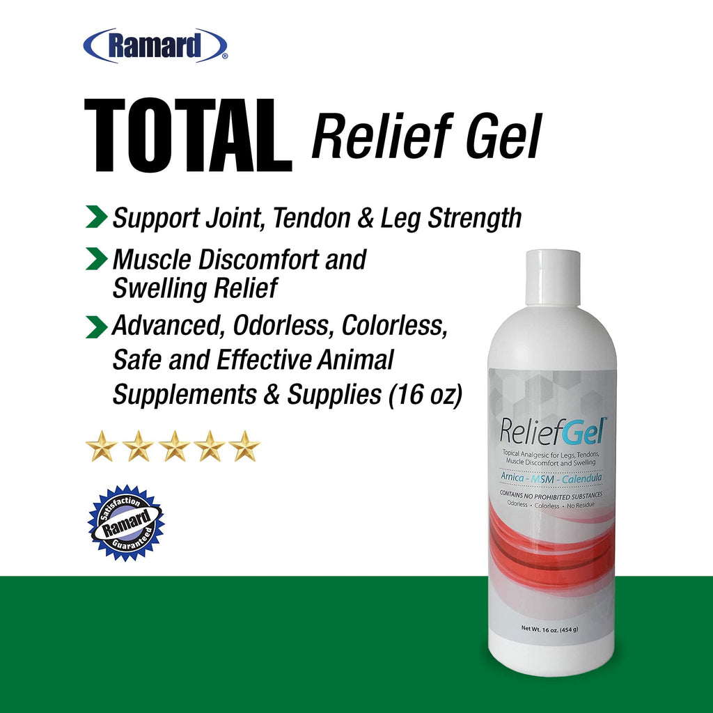 Ramard Relief Poultice for Horses -Veterinary Liniment Gel for Horse Muscle, Joint, Tendon & Ligament Care -Equine Poultice Leg Wraps, Gentle Liniment Bentonite Clay, Arnica, Calendula, & MSM 5lbs Tub