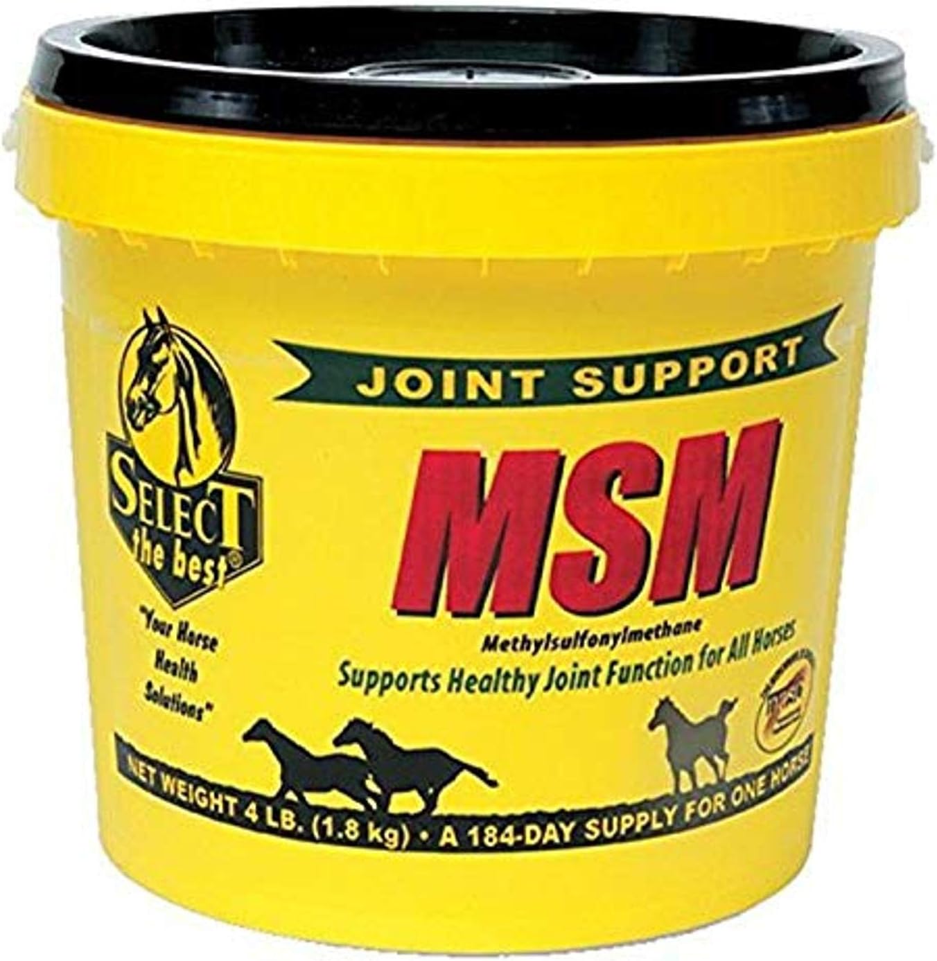 RICHDEL 784299400405 Msm - Soporte para juntas de polvo para caballos, 4 lb