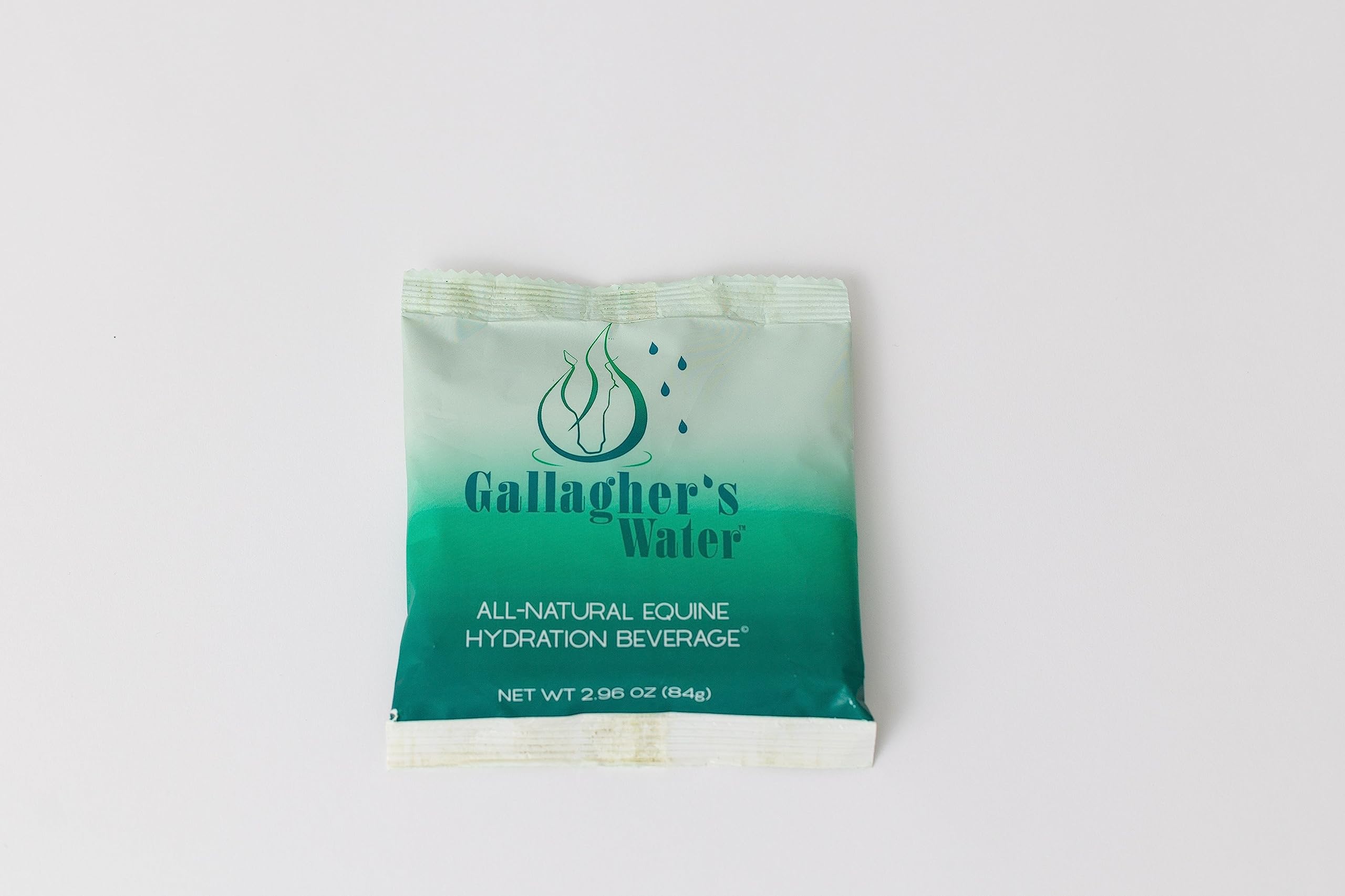 GALLAGHER'S WATER Paquete de 2, Golosina de Hidratación Equina Totalmente Natural - Mezcla de Polvo Potenciador, Golosina para Caballos para Fomentar el Consumo de Agua - Hecha con Ingredientes Totalmente Naturales, Conforme a la FEI