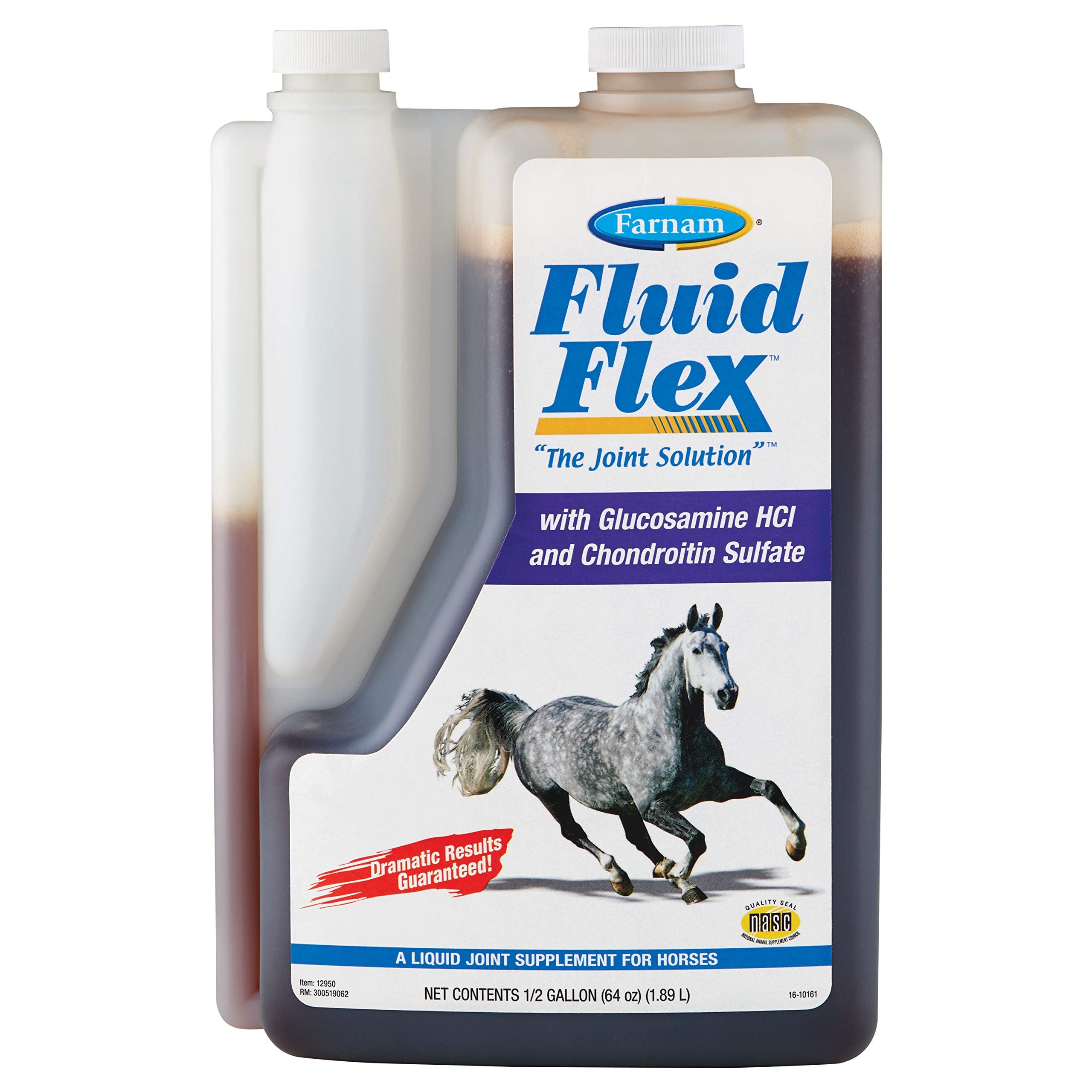 Farnam Fluidflex Liquid Joint Supplement for Horses, Helps Maintain Healthy Hip & Joint Function, 32 Ounces 32 Day Supply
