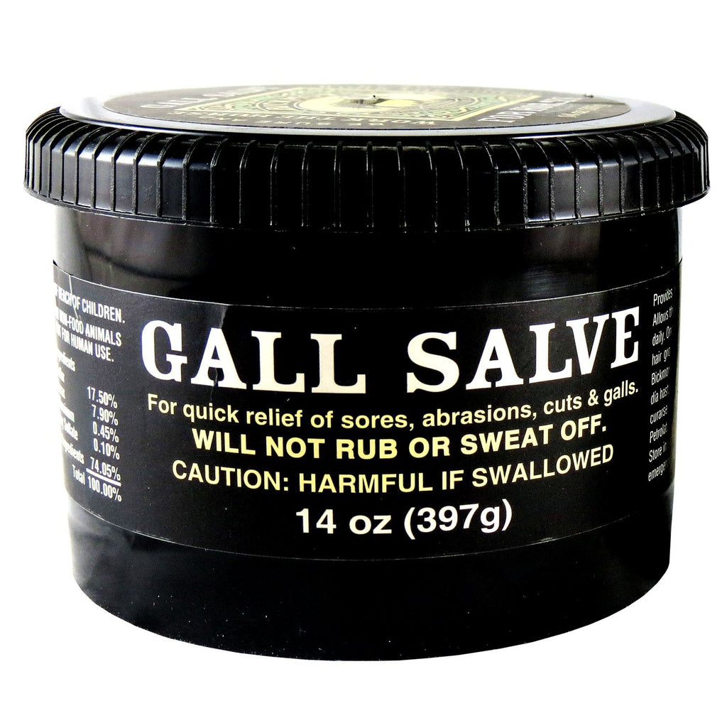 Bickmore Gall Salve Crema para Heridas para Caballos 14oz - Alivio Equino Rápido de Llagas, Abrasiones, Cortes y Rozaduras