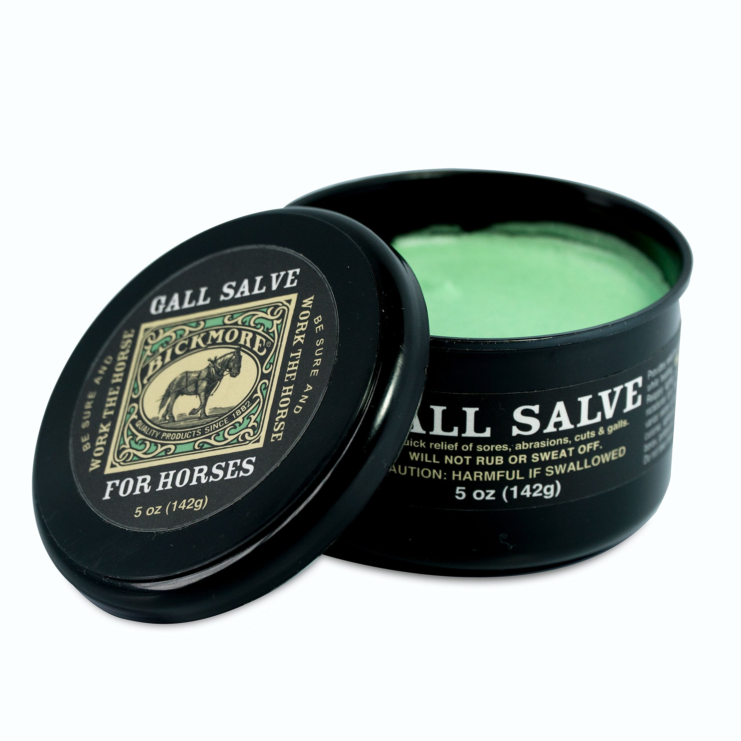 Bickmore Gall Salve Wound Cream For Horses 14oz - Quick Equine Relief of Sores, Abrasions, Cuts and Galls
