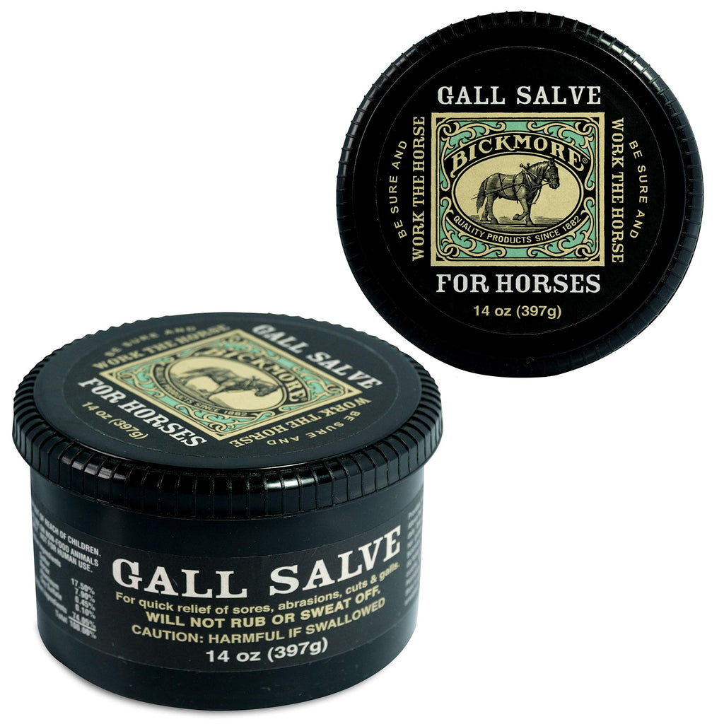 Bickmore Gall Salve Crema para Heridas para Caballos 14oz - Alivio Equino Rápido de Llagas, Abrasiones, Cortes y Rozaduras