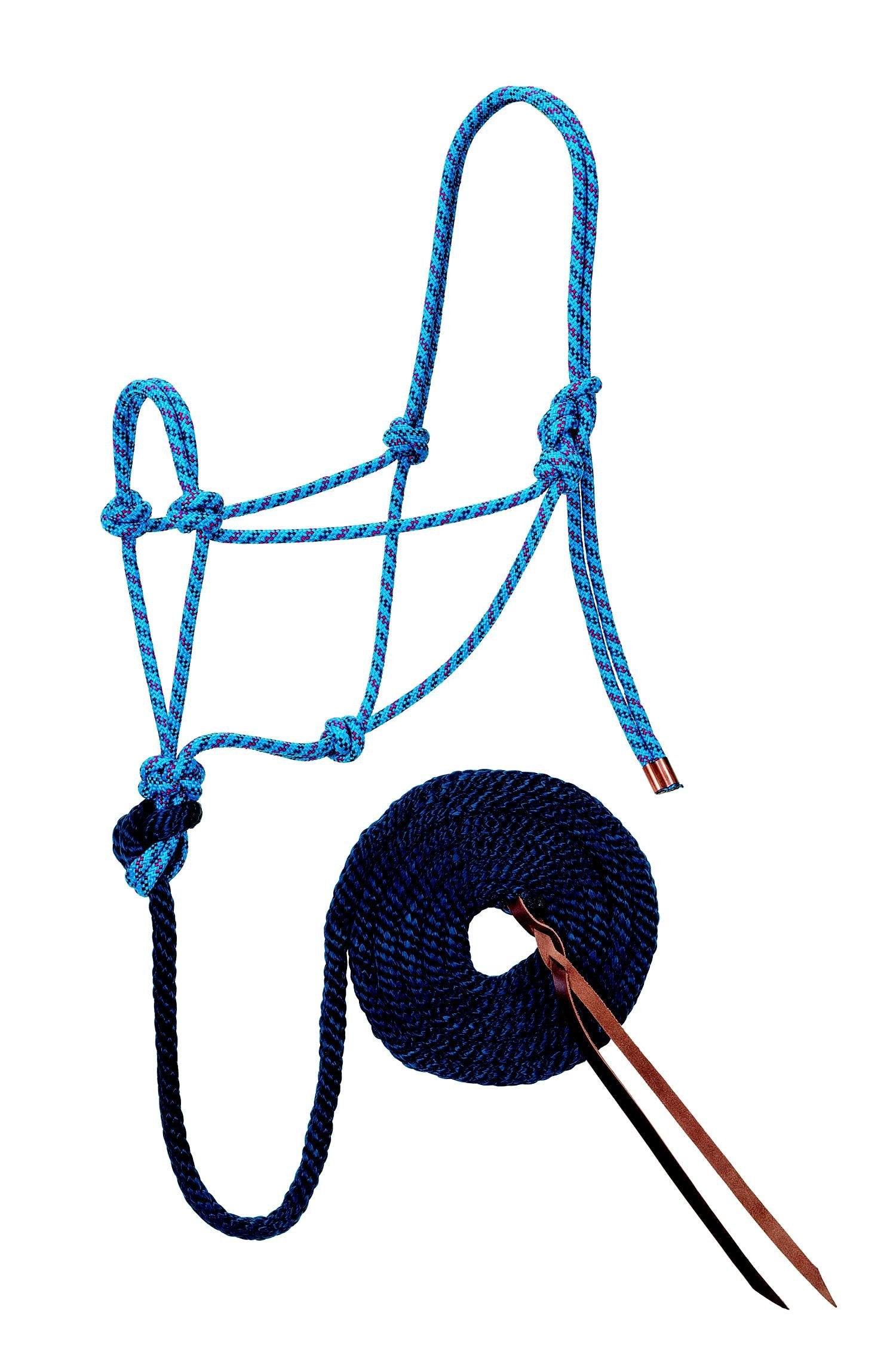 Weaver Leather Diamond Braid Rope Halter and Lead