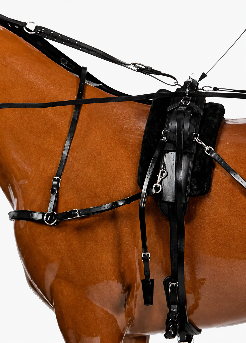 French loop harness