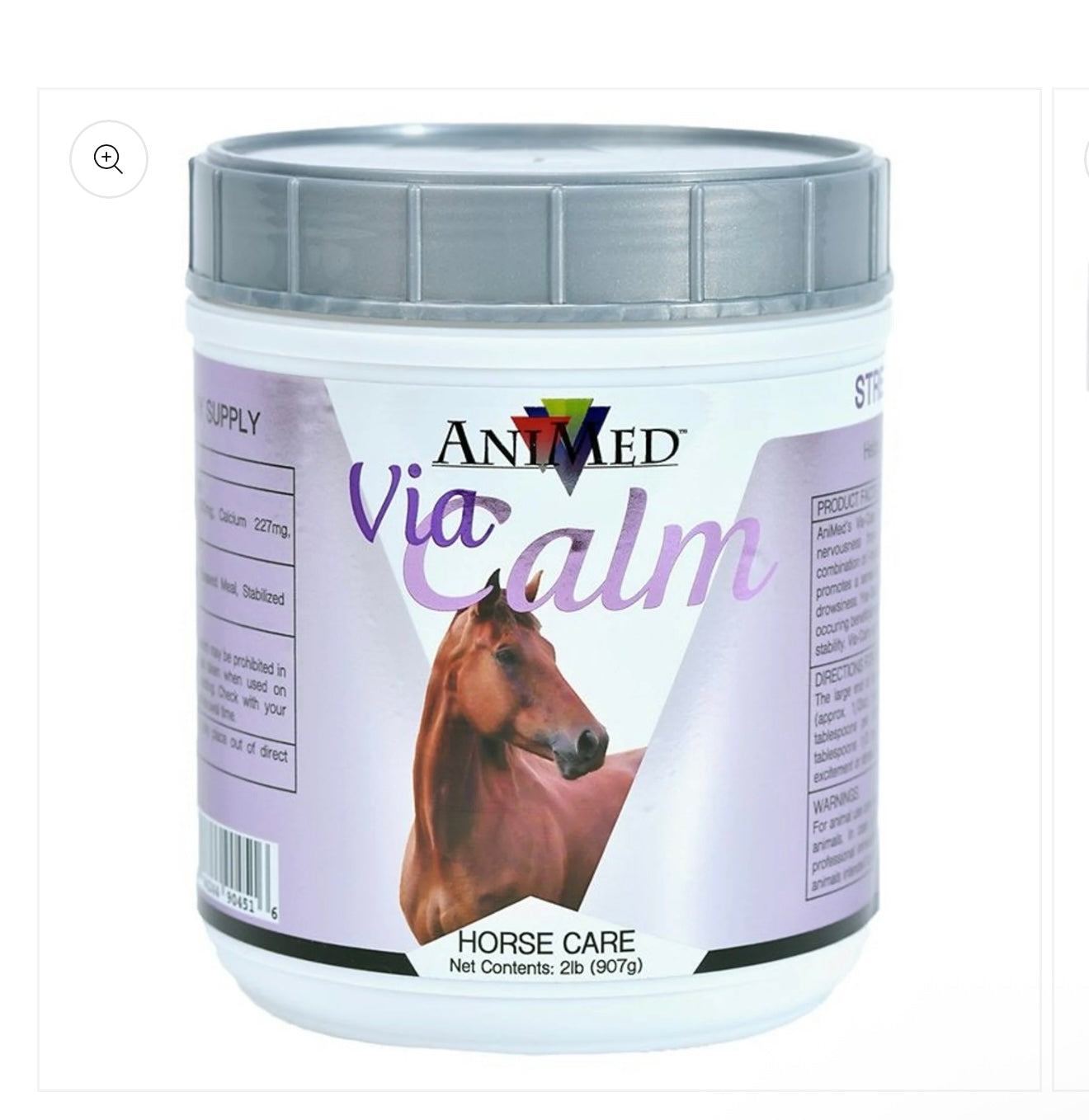 Calm horse supplement
