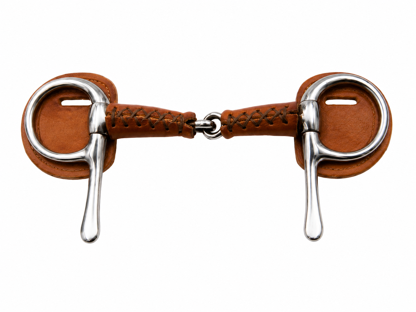 Snaffle half spoon jointed