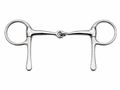 Snaffle half spoon joined mouth