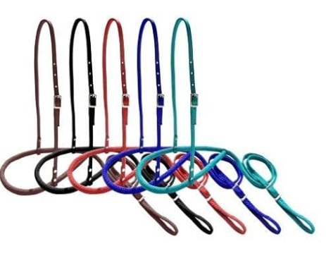 Showman Premium Nylon Rope Noseband Tie Down